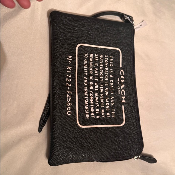 NWT Coach Black Toiletry Bag - Picture 3 of 10